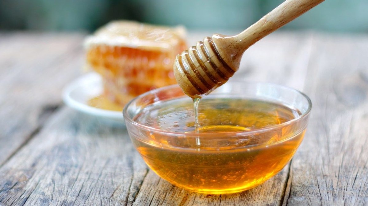 Honey and honeycomb