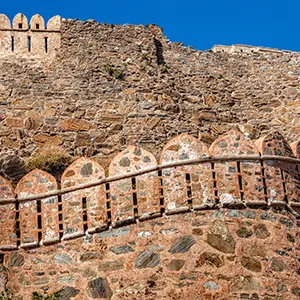 Fortified perimeter representing protection planning