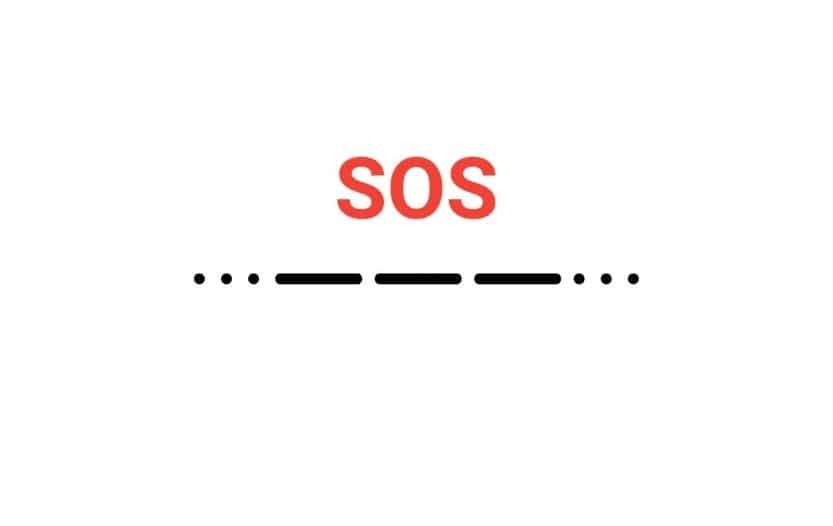 Morse Code SOS Light (Real Method | Defiel