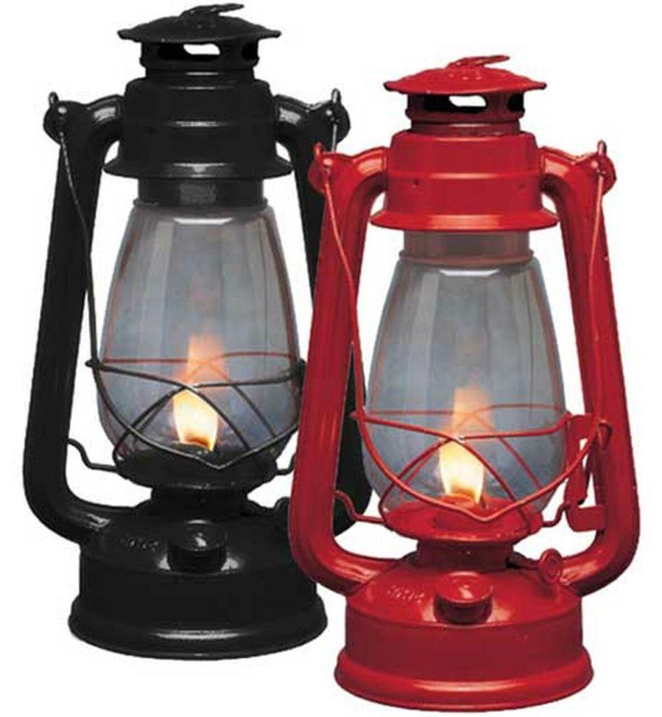 kerosene lanterns