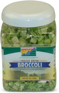 freeze dried broccoli - 3oz container