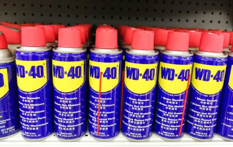 does wd40 freeze