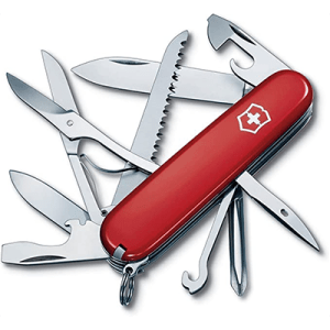 Victorinox Swiss Army Knife Fieldmaster knife with red scales