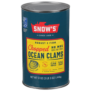 Canned Clams_Best Food Storage Products